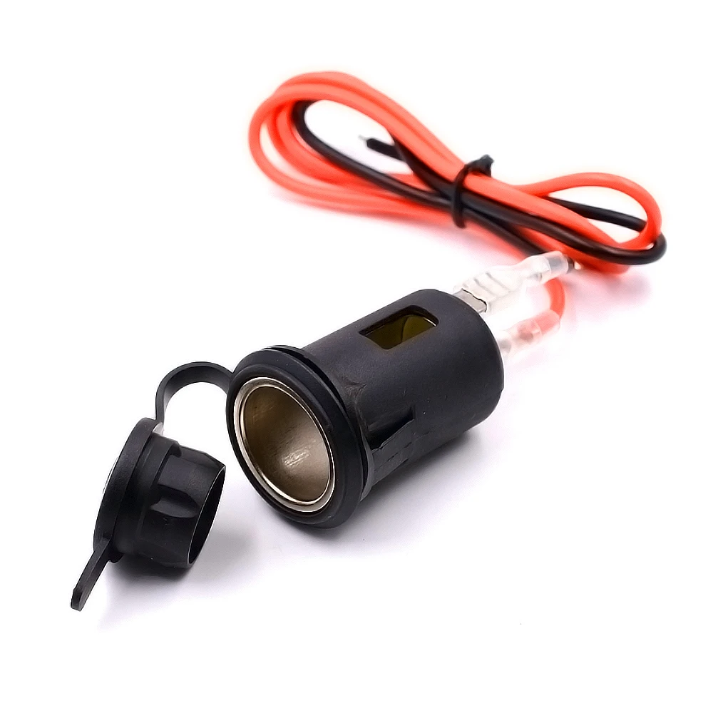 Hot Sale 12V 24V Motoecycle Cigarette Lighter Waterproof Power Motorcycle ATV Cigarette Lighter Socket Plug With Wire
Hot Sale 12V 24V Motoecycle Cigarette Lighter Waterproof Power Motorcycle ATV Cigarette Lighter Socket Plug With Wire