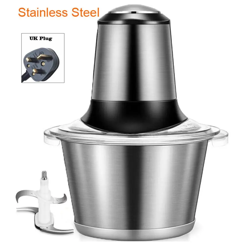 Stainless Steel Meat Grinder Chopper Electric Automatic Mincing Machine High-quality Household Grinder Food Processor
Stainless Steel Meat Grinder Chopper Electric Automatic Mincing Machine High-quality Household Grinder Food Processor