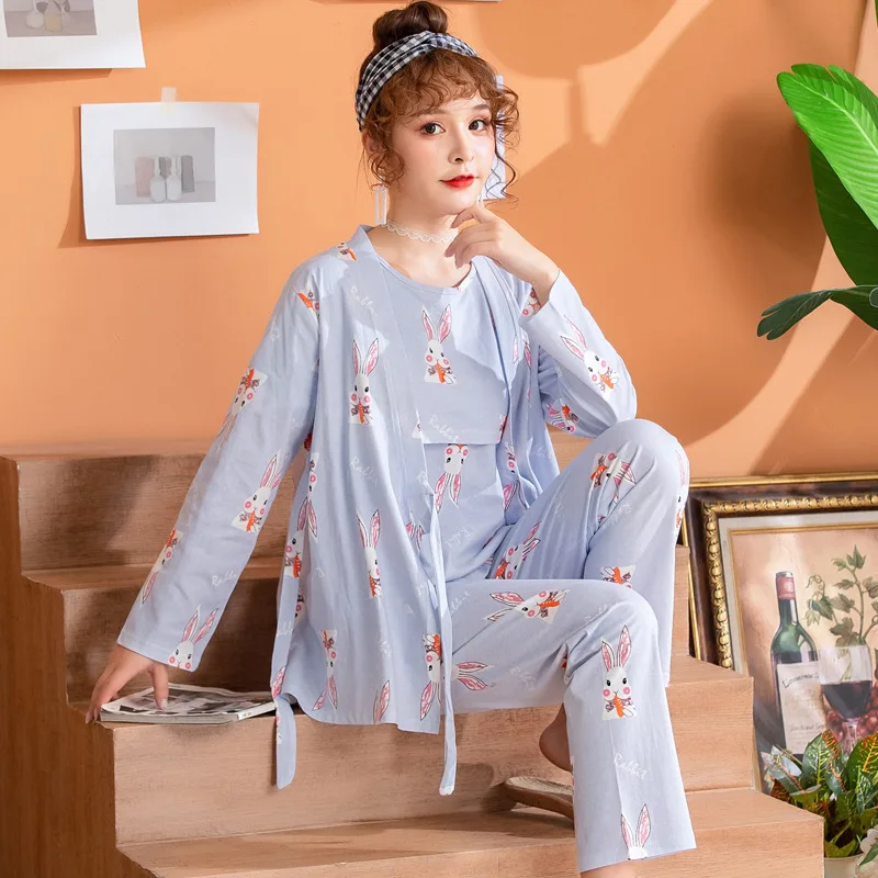 3 Pieces/set of New Maternity Clothes Printing Maternity Nursing Pajamas Confinement Clothes Breast Milk Furniture
3 Pieces/set of New Maternity Clothes Printing Maternity Nursing Pajamas Confinement Clothes Breast Milk Furniture
