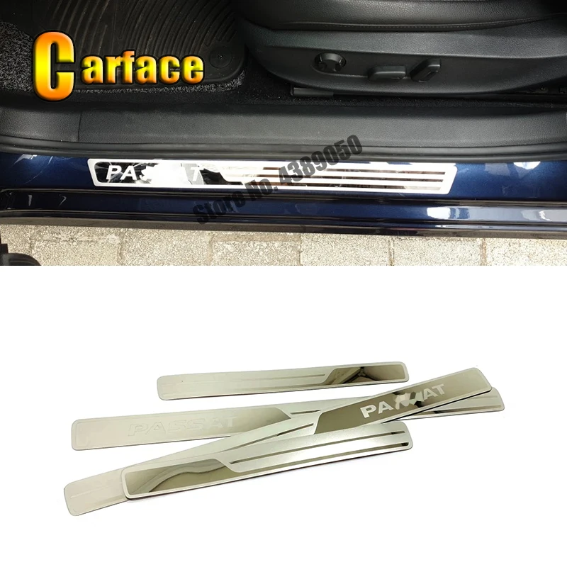 Anti-Scratch Door Sill Scuff Plate Car Styling Welcome Pedal Sticker For VW Passat B5 B6 B7 2015-2019 Car Accessories 4pcs
Anti-Scratch Door Sill Scuff Plate Car Styling Welcome Pedal Sticker For VW Passat B5 B6 B7 2015-2019 Car Accessories 4pcs