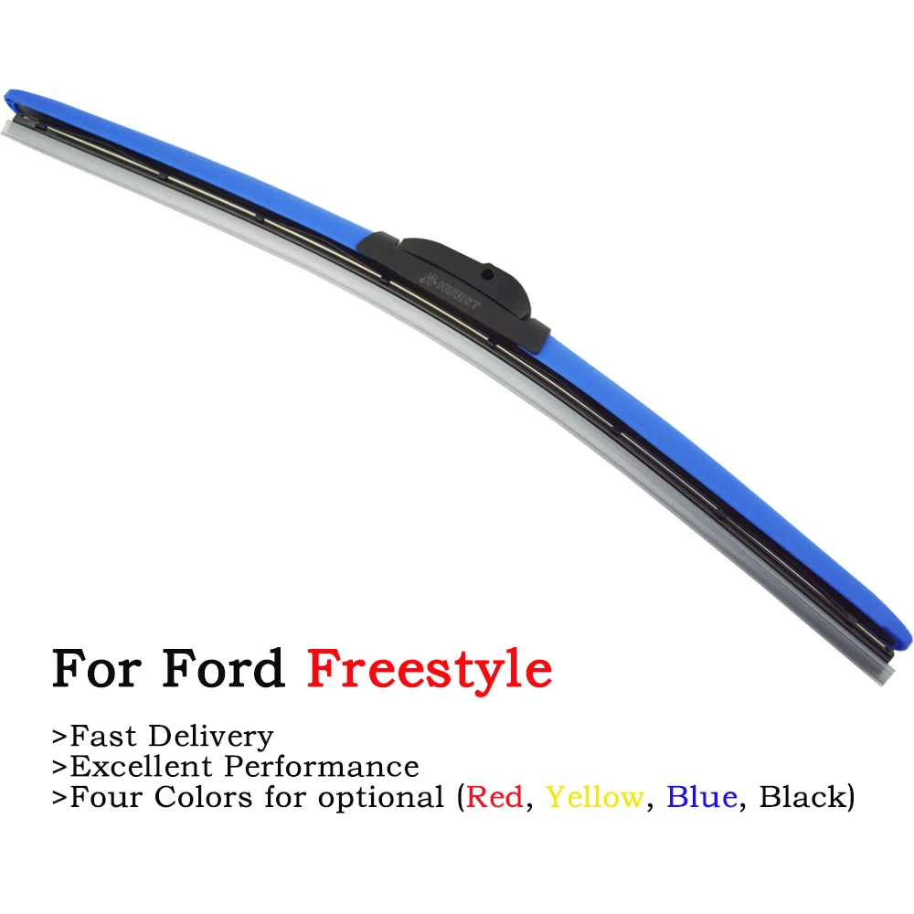 2Pcs Colorful Frameless Hybrid Wiper Blades For Ford Freestyle 2004-2007 24"&20" Car Windshield Wipers With Soft Natural Rubber
2Pcs Colorful Frameless Hybrid Wiper Blades For Ford Freestyle 2004-2007 24"&20" Car Windshield Wipers With Soft Natural Rubber