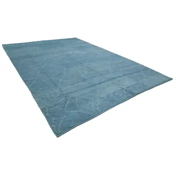 302x422 Cm Blue Handmade Moroccan Rug-10x14 Ft
302x422 Cm Blue Handmade Moroccan Rug-10x14 Ft
