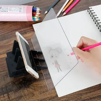Optical Imaging Drawing Board Sketch Reflection Dimming Bracket Painting Mirror Plate Tracing Copy Table Projection Board
Optical Imaging Drawing Board Sketch Reflection Dimming Bracket Painting Mirror Plate Tracing Copy Table Projection Board
