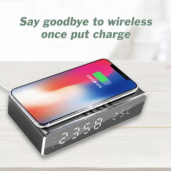 Multifunction LED Luminous Digital Alarm Clock with Thermometer Desktop Electric Led Alarm Clock with Phone Wireless Charger
Multifunction LED Luminous Digital Alarm Clock with Thermometer Desktop Electric Led Alarm Clock with Phone Wireless Charger