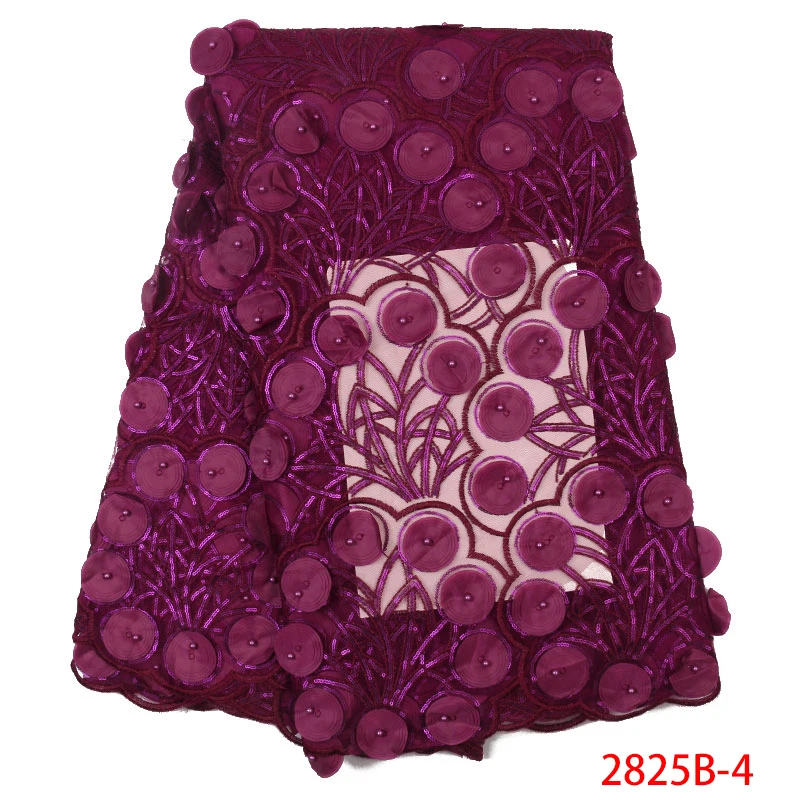 High Quality 3d Flower Lace Fabric with Beads French Mesh Lace with Sequins African Magenta Lace Fabric for Wedding AMY2825B-1
High Quality 3d Flower Lace Fabric with Beads French Mesh Lace with Sequins African Magenta Lace Fabric for Wedding AMY2825B-1