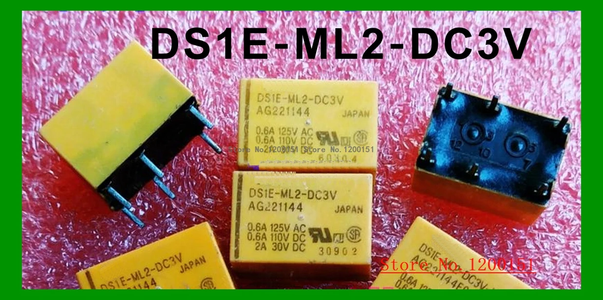 DS1E-ML2-DC3V DS1E-SL2-DC3V DS1E-SL2-DC6V реле DIP-6 | Электронные компоненты и принадлежности