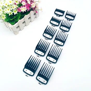 10pcs Professional Cutting Guide Comb for Wahl with Metal Clip 1.5/3/4.5/6/10/13/16/19/22/25MM
10pcs Professional Cutting Guide Comb for Wahl with Metal Clip 1.5/3/4.5/6/10/13/16/19/22/25MM