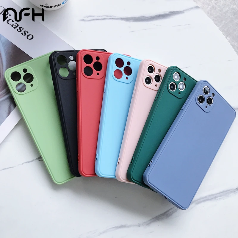 For iPhone SE 2020 11 Pro Max Camera Protection Soft Silicone Phone Case on 6 6S 7 8 Plus XR Xs Max Candy Color Matte Back Cover
For iPhone SE 2020 11 Pro Max Camera Protection Soft Silicone Phone Case on 6 6S 7 8 Plus XR Xs Max Candy Color Matte Back Cover
