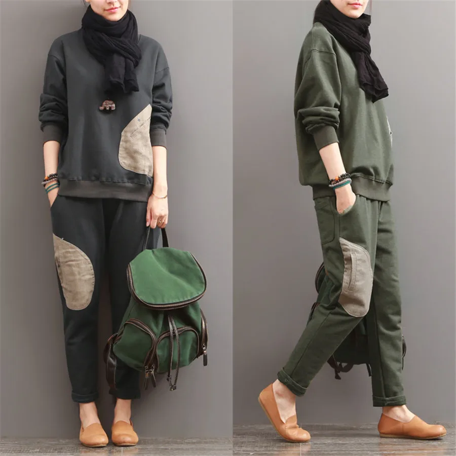 Spring Autumn Women Sporting Suits Tracksuit2019 Casual Long Sleeve tops Sweatshirt Long Pants Women 2ps set
Spring Autumn Women Sporting Suits Tracksuit2019 Casual Long Sleeve tops Sweatshirt Long Pants Women 2ps set