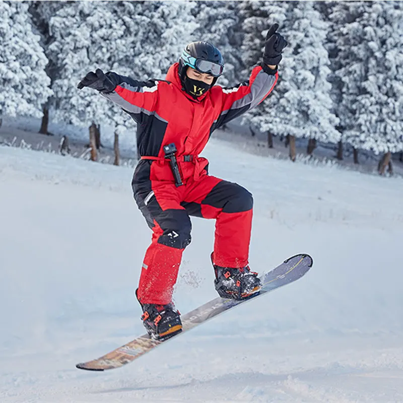 SAENSHING/Зимний лыжный костюм для мужчин цельный зимний комбинезон
