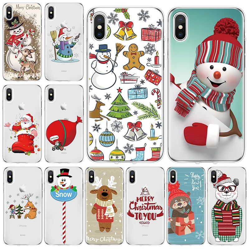 Cute Cartoon Christmas Snowman Case For iPhone 6 6S 7 8 Plus XS Max XR X 5 5S 5C 4 4S Soft TPU For iPhone 11 Pro Max Cases Coque
Cute Cartoon Christmas Snowman Case For iPhone 6 6S 7 8 Plus XS Max XR X 5 5S 5C 4 4S Soft TPU For iPhone 11 Pro Max Cases Coque
