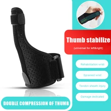 Thumb Stabilizer with Metal Bone Breathable Finger Holder Protector Compression and Support Thumb Brace Adjustable for Men Women
Thumb Stabilizer with Metal Bone Breathable Finger Holder Protector Compression and Support Thumb Brace Adjustable for Men Women
