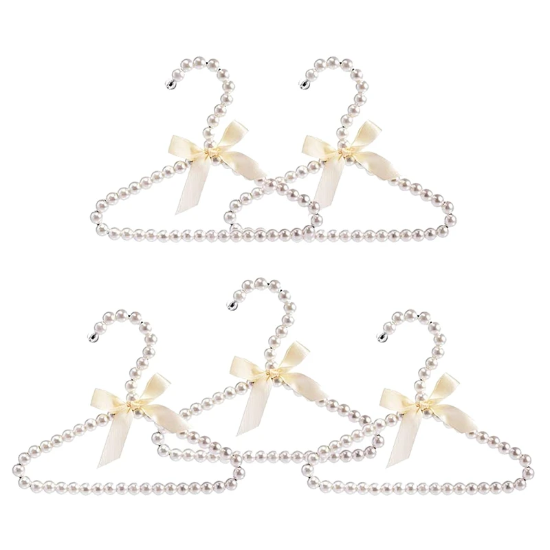 5 Pack Faux Pearl Clothes Hangers,Elegant Fashion Clothes Standard Hangers for Children(White)
5 Pack Faux Pearl Clothes Hangers,Elegant Fashion Clothes Standard Hangers for Children(White)