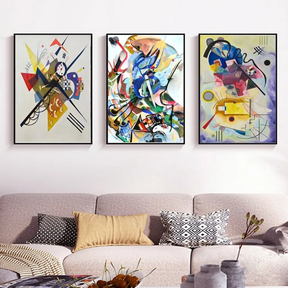 Vintage Wassily Kandinsky Famous Abstract Printing Canvas Paintings Poster and Print Wall Art Picture for Living Room Home Decor
Vintage Wassily Kandinsky Famous Abstract Printing Canvas Paintings Poster and Print Wall Art Picture for Living Room Home Decor