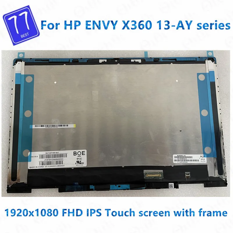 Оригинальный, подходит для HP 13-AY 13,3 ''FHD 1920X108 0 IPS 30PIN EDP, сенсорный ЖК-экран в сборе B133HAT04.0 B133HAT04.1 B133HAT04.2
Оригинальный, подходит для HP 13-AY 13,3 ''FHD 1920X108 0 IPS 30PIN EDP, сенсорный ЖК-экран в сборе B133HAT04.0 B133HAT04.1 B133HAT04.2