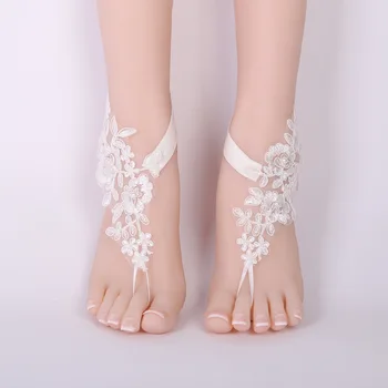 1 Pair Women Bridal Beach Foot Chain Wedding Anklets Lace Decor Barefoot Chain B99
1 Pair Women Bridal Beach Foot Chain Wedding Anklets Lace Decor Barefoot Chain B99