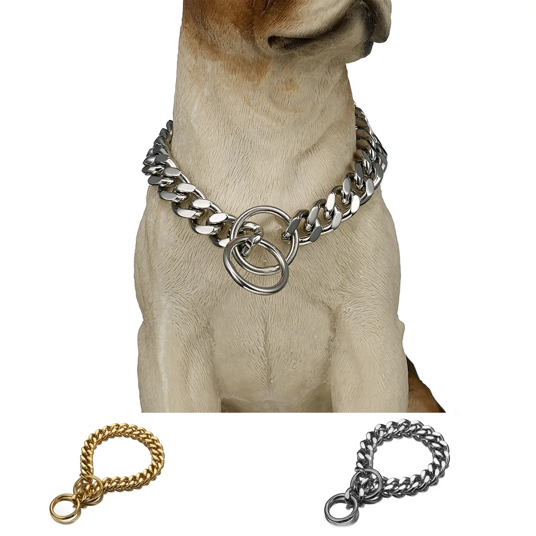 12 Mm/15mm Denim Pendant Pet Dog Chain a Set of P Pendant Stainless Steel Neck Ring Hand Holding Rope Supply of Goods
12 Mm/15mm Denim Pendant Pet Dog Chain a Set of P Pendant Stainless Steel Neck Ring Hand Holding Rope Supply of Goods