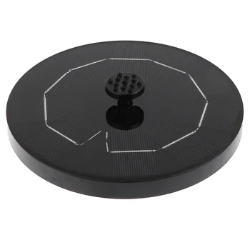 3.5W Floating Water Fountain Round Solar Fountain for Garden Decoration Solar Fountain Pool Pond Waterfall (Black) 
3.5W Floating Water Fountain Round Solar Fountain for Garden Decoration Solar Fountain Pool Pond Waterfall (Black)
