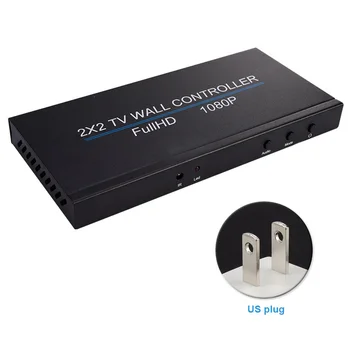 DC 12V TV Images Stitching 4 Channel Screen Splicing Plug And Play 2x2 4x1 Mall Home Office Full HD 1080P Video Wall Controller
DC 12V TV Images Stitching 4 Channel Screen Splicing Plug And Play 2x2 4x1 Mall Home Office Full HD 1080P Video Wall Controller