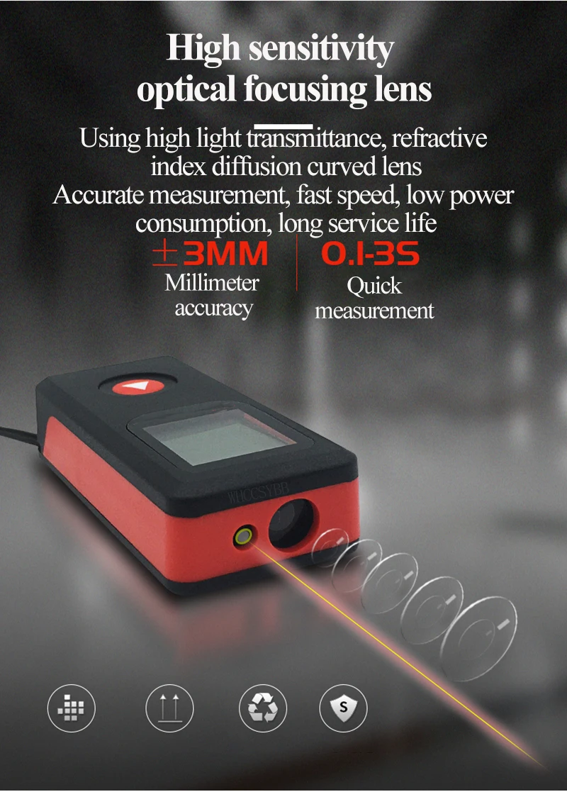 Generic Laser Rangefinder Electronic Devices Multi Laser Measurer Laser