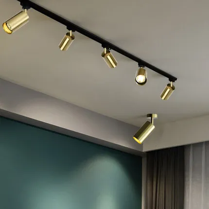 Gold-Tone Track Light Model Room Gallery Spotlights Northern European-Style Restaurant Mirror Front Lamp Bedside Corridor Coffee
Gold-Tone Track Light Model Room Gallery Spotlights Northern European-Style Restaurant Mirror Front Lamp Bedside Corridor Coffee