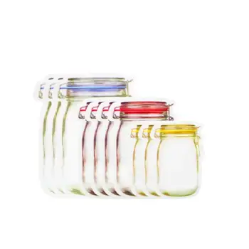 Seal Reusable Mason Jar Bottles Organizer Bags Food Container Zipper Bags Food Storage Organizer Bags Kitchen Organize
Seal Reusable Mason Jar Bottles Organizer Bags Food Container Zipper Bags Food Storage Organizer Bags Kitchen Organize