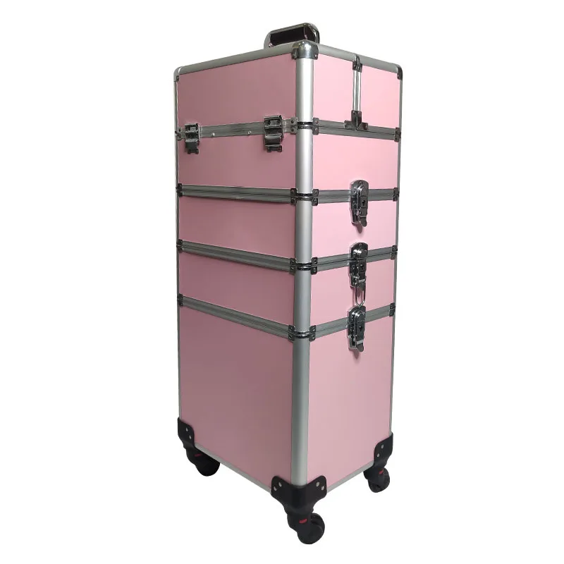 Multi-Layer Bar Makeup Case Aluminium Alloy Large-Volume Munsu Manicure Toolbox Omnidirectional Wheels Aluminium Alloy Bar Box
Multi-Layer Bar Makeup Case Aluminium Alloy Large-Volume Munsu Manicure Toolbox Omnidirectional Wheels Aluminium Alloy Bar Box