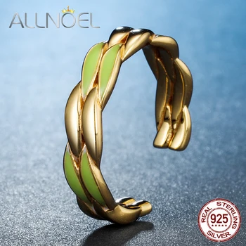 ALLNOEL Real 925 Sterling Silver Braided Ring Unique Design Innocent Heart Rings Engagement Jewelry Gift For Women Fine Jewelry 
ALLNOEL Real 925 Sterling Silver Braided Ring Unique Design Innocent Heart Rings Engagement Jewelry Gift For Women Fine Jewelry