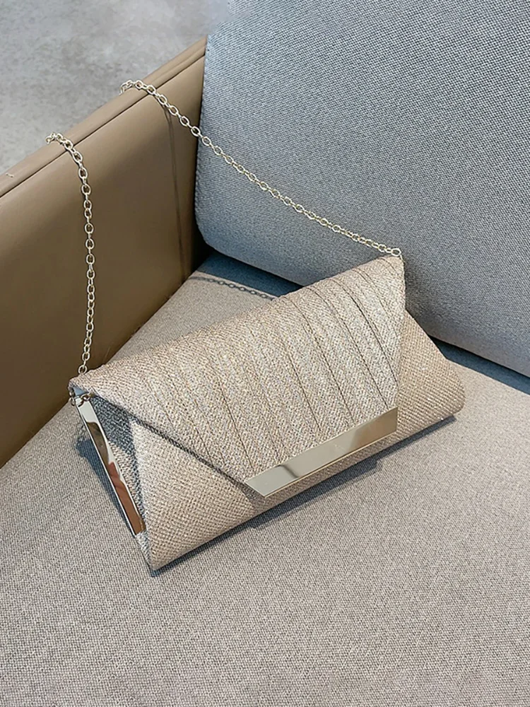 Envelope Clutch For Women Luxury Banquet Wedding Bright Silk Evening Handbag Ladies Casual All-match Chains Crossbody Bags
Envelope Clutch For Women Luxury Banquet Wedding Bright Silk Evening Handbag Ladies Casual All-match Chains Crossbody Bags