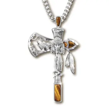 Viking Eagle Wolf ax Necklaces for Men Animal Gothic Indians Pendant Necklace Classic Party Jewelry Birthday Gifts
Viking Eagle Wolf ax Necklaces for Men Animal Gothic Indians Pendant Necklace Classic Party Jewelry Birthday Gifts