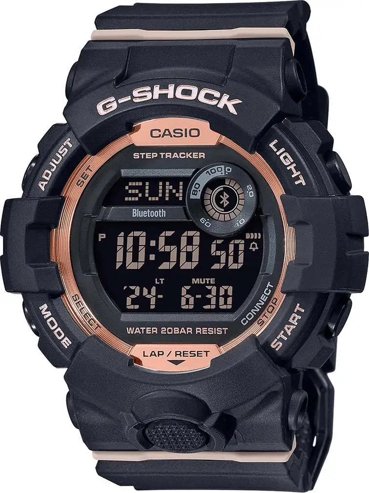 Японские спортивные наручные часы Casio G-SHOCK GMD-B800-1ER с хронографом | Наручные