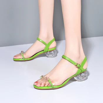 Sweet Retro Women Sandals 2020 strange Heels Summer Shoes Woman Wedding Party Colorfl Rhinestone Shoes Woman 
Sweet Retro Women Sandals 2020 strange Heels Summer Shoes Woman Wedding Party Colorfl Rhinestone Shoes Woman