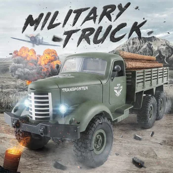 JJRC Q60 1/16 2.G 6WD Off-Road Military Trunk Crawler RC Car Remote Control Toys For Kids Children Birthday Gift Present
JJRC Q60 1/16 2.G 6WD Off-Road Military Trunk Crawler RC Car Remote Control Toys For Kids Children Birthday Gift Present