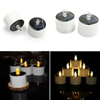LED Tealight Candles Lamp Candles Light Votive Creative Romantic Solar Yellow Flameless Flickering Wedding Christmas Decor
LED Tealight Candles Lamp Candles Light Votive Creative Romantic Solar Yellow Flameless Flickering Wedding Christmas Decor