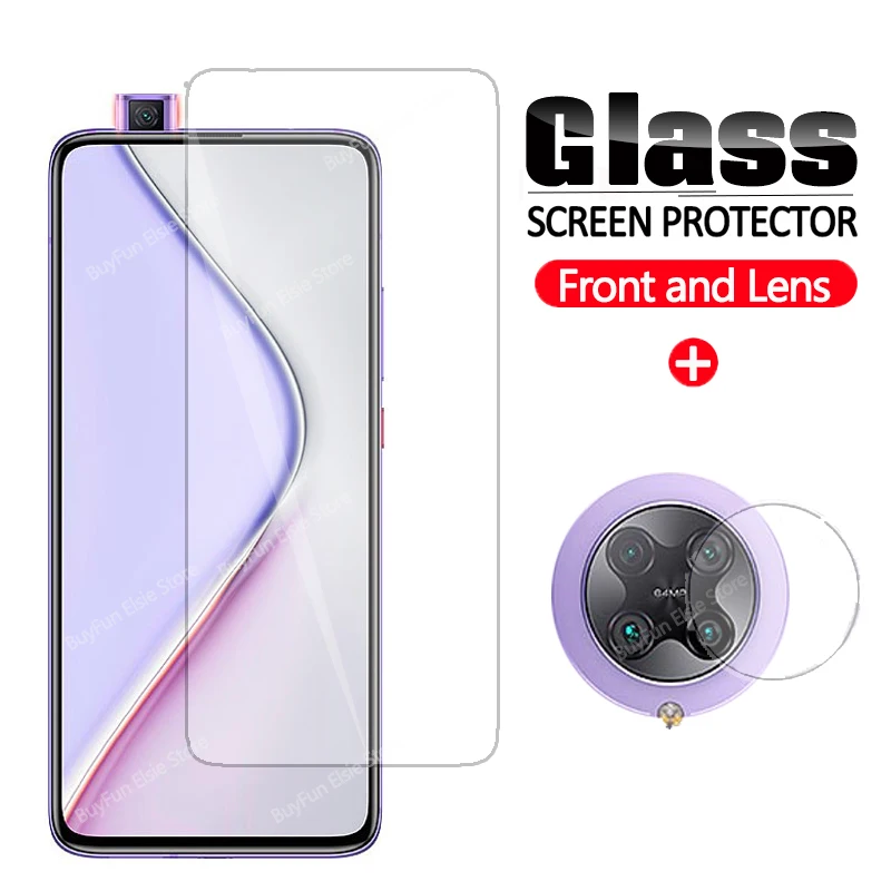 2 в 1 закаленное стекло для Xiaomi Redmi K30 Pro Zoom Защита объектива камеры Redme K 30 K30Pro