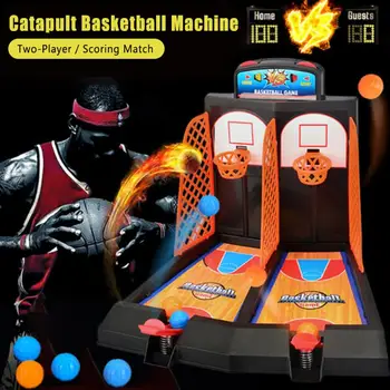 Funny Puzzle Parent-child Interactive Table Game Mini Basketball Court Two Finger Jection Basketball Machine Kids Children Gift
Funny Puzzle Parent-child Interactive Table Game Mini Basketball Court Two Finger Jection Basketball Machine Kids Children Gift