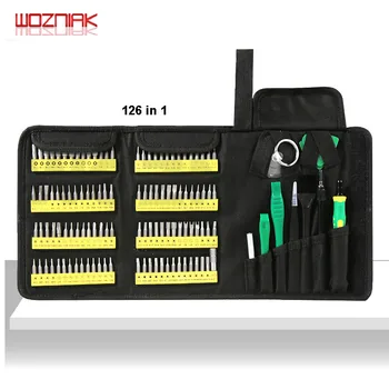 BST-117 126 in 1 Screwdriver Set Magnetic Screwdriver Bit Torx Multi Precision Screwdriver for Phone Electronic Device Hand Tool
BST-117 126 in 1 Screwdriver Set Magnetic Screwdriver Bit Torx Multi Precision Screwdriver for Phone Electronic Device Hand Tool