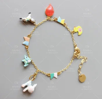 Bracelets & Bangles Summer, Amusement Park, The Elephant Rabbit Duck Trojan Balloons Colorful Flags Cartoon Animals Bracelet
Bracelets & Bangles Summer, Amusement Park, The Elephant Rabbit Duck Trojan Balloons Colorful Flags Cartoon Animals Bracelet