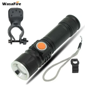 High Power LED Torch USB Rechargeable Bicycle Flashlight Zoomable 3-Mode Waterproof Lamp Built-in Battery with Bike Clamp
High Power LED Torch USB Rechargeable Bicycle Flashlight Zoomable 3-Mode Waterproof Lamp Built-in Battery with Bike Clamp