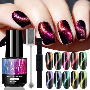 7ml 9D Chameleon Magnetic Cat Eye Nail Gel Polish Gradient Laser Long Lasting Soak Off UV LED Nail Art Polygel Varnish LA9D01-10 
7ml 9D Chameleon Magnetic Cat Eye Nail Gel Polish Gradient Laser Long Lasting Soak Off UV LED Nail Art Polygel Varnish LA9D01-10