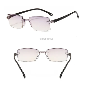 Reading Glasses Rimless Blue Light Blocking Computer Goggles Progressive Multifocal Presbyopia Eyeglasses Diamond-cut Vision Car
Reading Glasses Rimless Blue Light Blocking Computer Goggles Progressive Multifocal Presbyopia Eyeglasses Diamond-cut Vision Car
