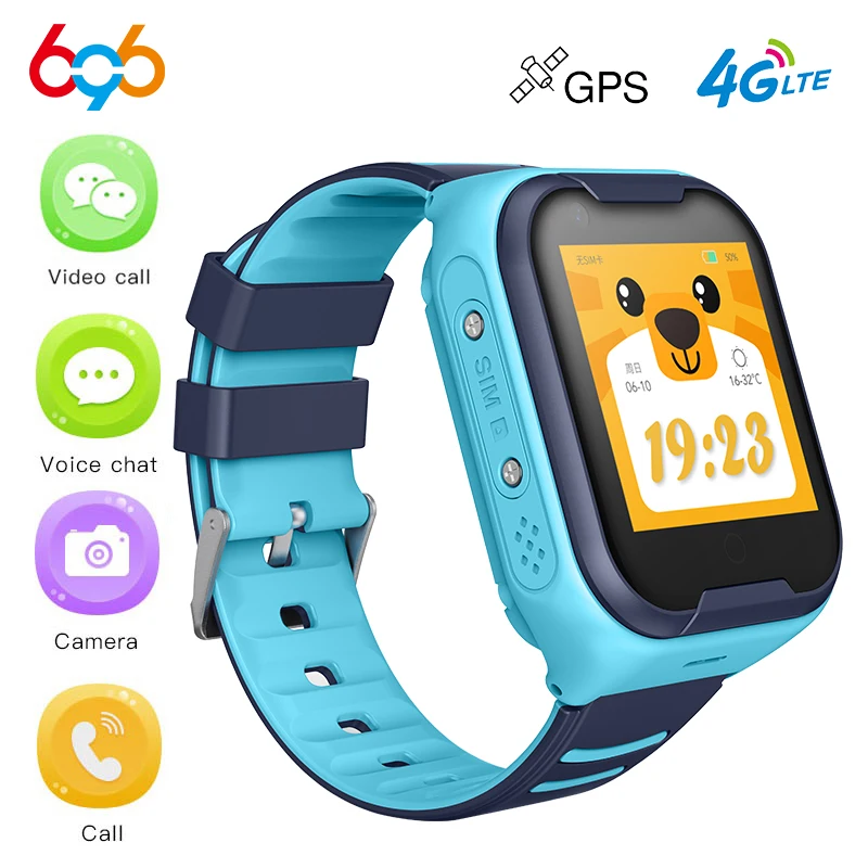 Детские умные часы A36E gps 4G Wifi sim карта анти потеря безопасный SOS видео вызов Bluetooth