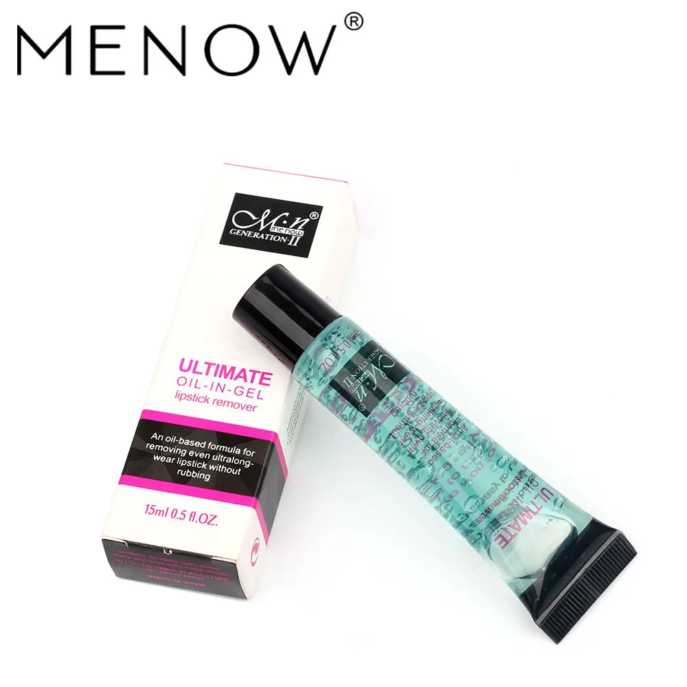 

MENOW Quick Makeup Remover Gel Makeup Remover Lips gloss cosmetic set matte lipstick single stick optional long-lasting R15001