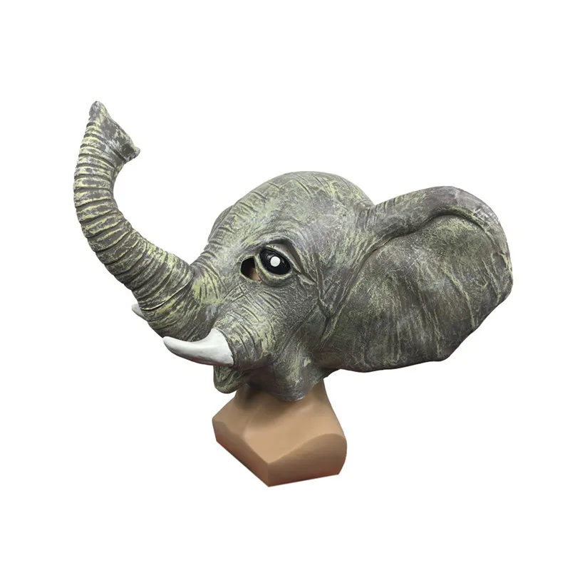 African Elephant Mask Animal Full Head Latex Mask for Halloween Stage Props Party Fancy Dress
African Elephant Mask Animal Full Head Latex Mask for Halloween Stage Props Party Fancy Dress