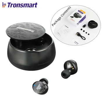 Tronsmart Spunky Pro Bluetooth 5.0 TWS Earbuds Wireless Charging IPX5 Water Resistant Deep Bass with Wireless Charging Case
Tronsmart Spunky Pro Bluetooth 5.0 TWS Earbuds Wireless Charging IPX5 Water Resistant Deep Bass with Wireless Charging Case