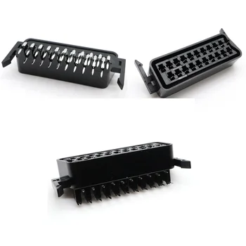 CS-104 21Pin SCART way Jack Scocket Plug Connector High Quality double dual row pcb mount 
CS-104 21Pin SCART way Jack Scocket Plug Connector High Quality double dual row pcb mount