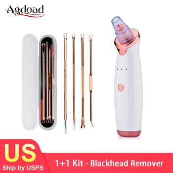 USA Dropshipping Blackhead Remover Face Deep Nose Cleaner T Zone Pore Acne Pimple Removal Vacuum Suction Facial Pore Cleaner
USA Dropshipping Blackhead Remover Face Deep Nose Cleaner T Zone Pore Acne Pimple Removal Vacuum Suction Facial Pore Cleaner