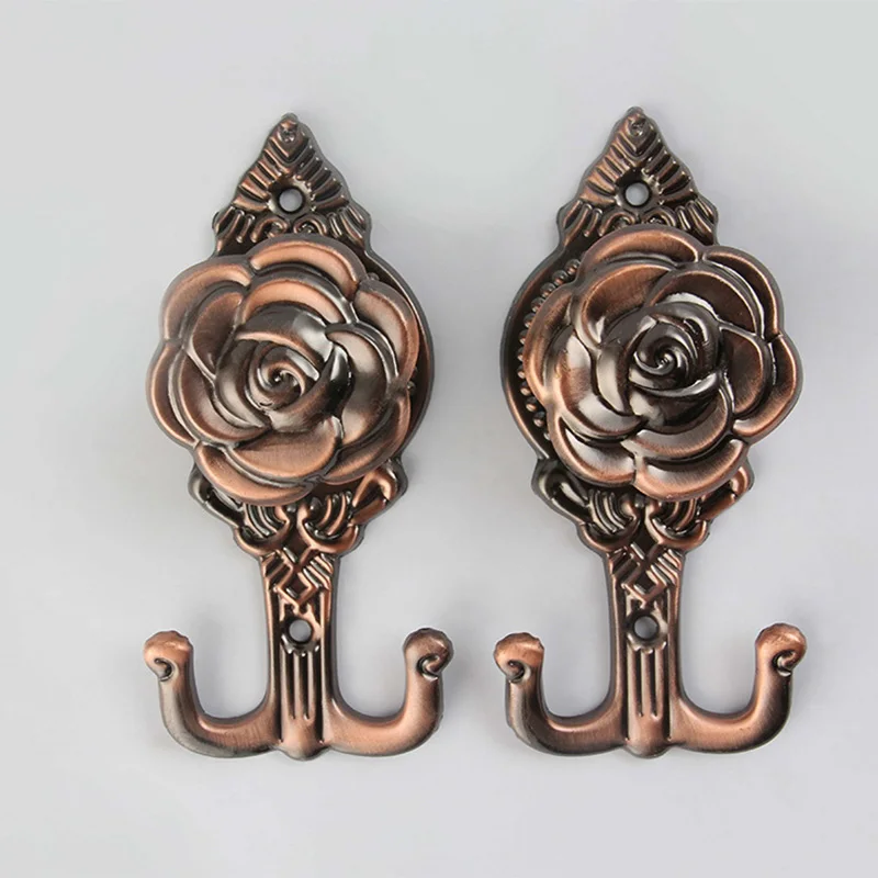 2PCS European style curtain hooks for home walls, retro decorative accessories, coat hooks
2PCS European style curtain hooks for home walls, retro decorative accessories, coat hooks