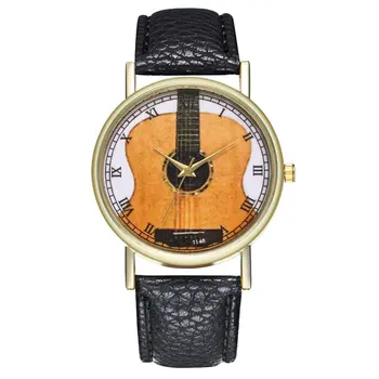 Unique Quartz Watch Leather Strap Guitar Pattern Wristwatch Strap Analog Quartz Dial Luxury For Trendy Men Women A20
Unique Quartz Watch Leather Strap Guitar Pattern Wristwatch Strap Analog Quartz Dial Luxury For Trendy Men Women A20