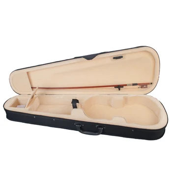 Violin Case Size Professional Triangular Shape Violin Hard Case Yellow Inside Violin Parts
Violin Case Size Professional Triangular Shape Violin Hard Case Yellow Inside Violin Parts